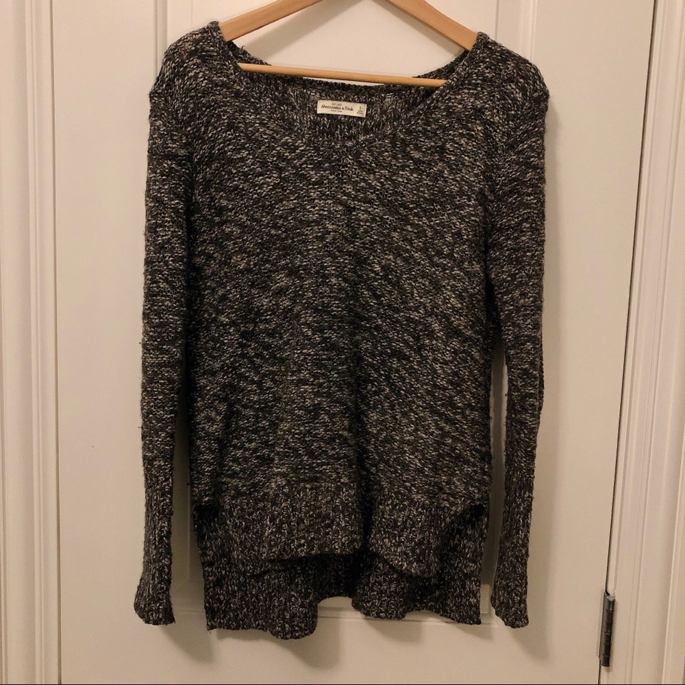 Abercrombie Heather Gray Sweater